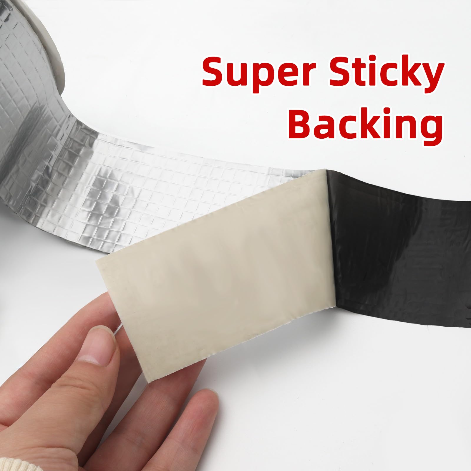 Butylband Wasserdicht – Aluminium-Silber-Klebeband Für Dachreparatur, Fenster, Glas, EDPM & Rohrdichtung – Reparaturprofi Butylband Wasserdicht – Aluminium-Silber-Klebeband Für Dachreparatur, Fenster, Glas, EDPM & Rohrdichtung – Reparaturprofi