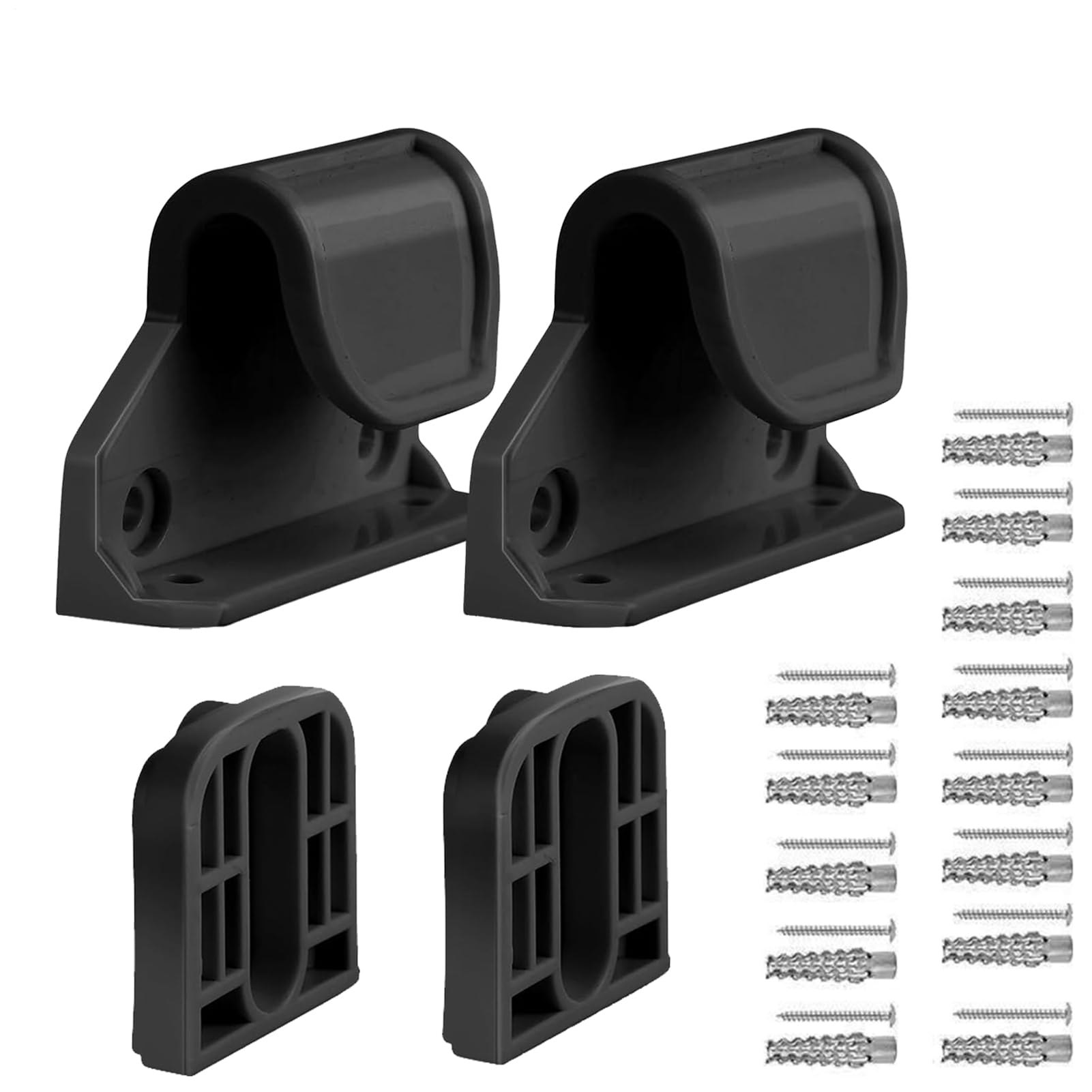 GkgWuxf Baby Gate Replacement Parts | Baby Gate Accessories,Latches Brackets Screws Extensions Stair Components for Nursery Room Kitchen