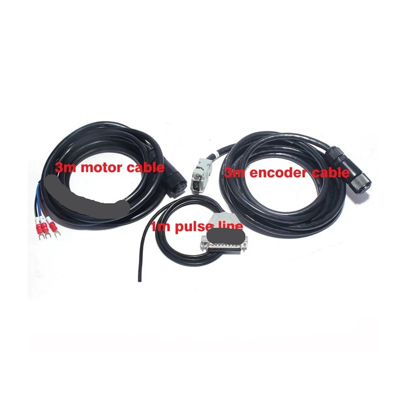 Kit servomotore CA 80st-M02430 da 15 A, 2,39 N, 750 W, 3000 Giri/min, 220 V, monofase, Fai Te, simulatori di precisione(Noir,W RS485-8M S Cable)