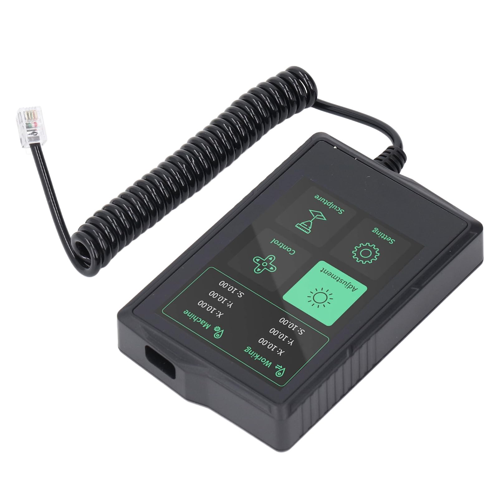 Luocute Schermo di Controllo Touch Offline a Colori Portatile Offline da 3,5 Pollici, Risposta Sensibile Alle Letture Chiare, per Macchina per Incidere CNC TTS55 PRO TTS10 PRO