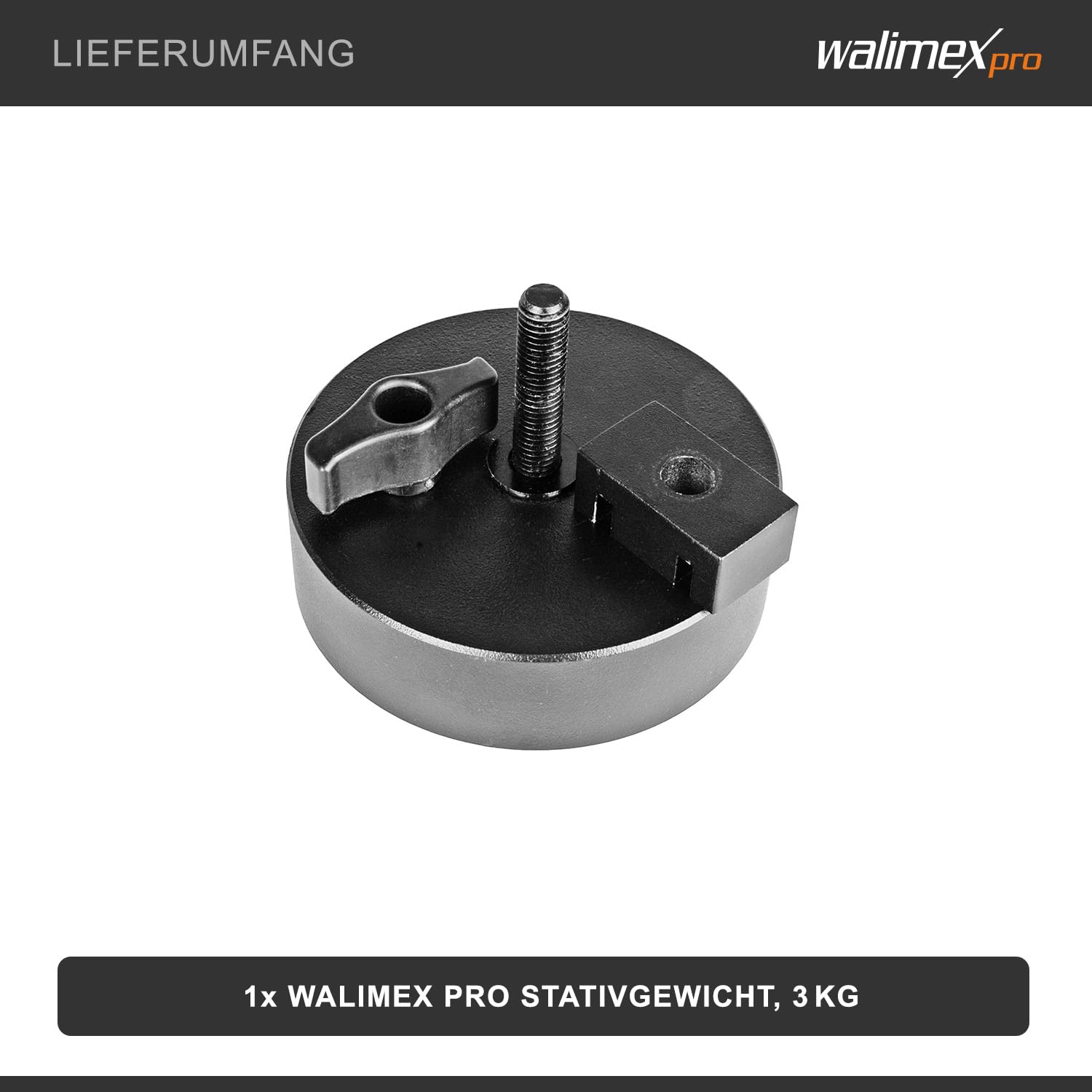 Walimex pro Peso del trípode, 3kg