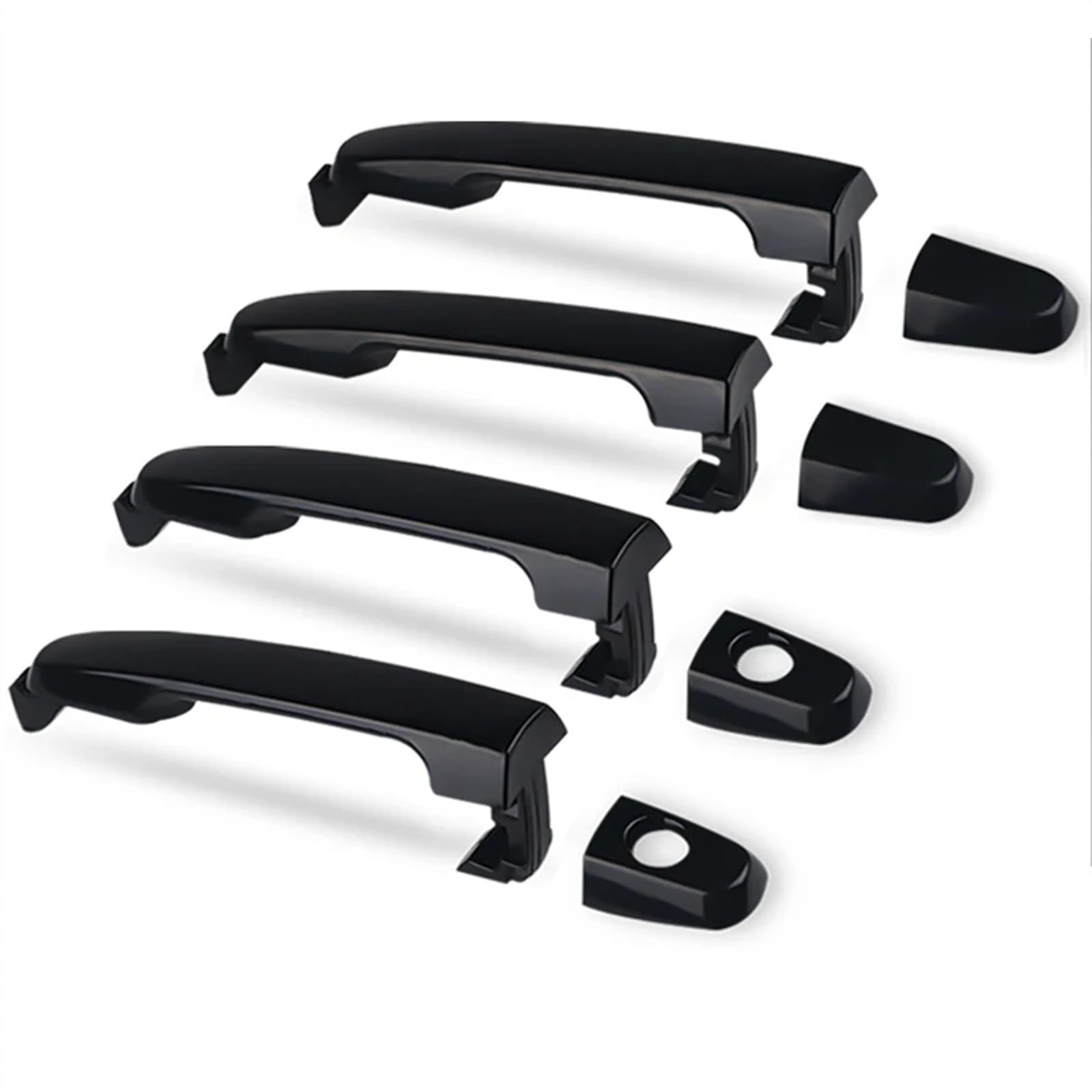 Lzbzhb One Color Car Exterior Outsidedoor Handle Car Side Door Handle Exterior Decoration For Toyota For Camry For Corolla For Rav4 For Prius For Yaris
