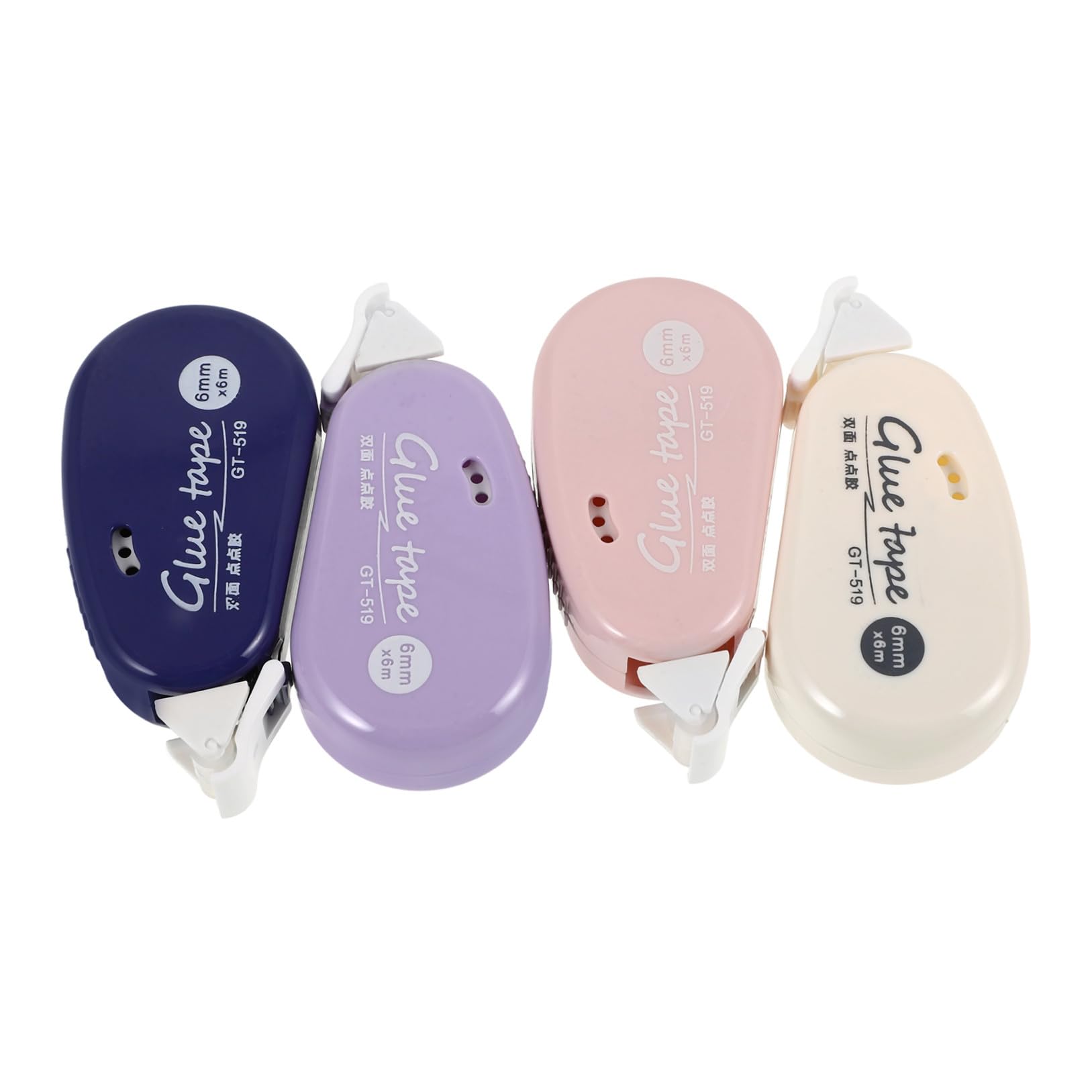 VILLCASE 16piezas Cinta Adhesiva Doble Cara Rodillo Adhesivo Transparente De Alta Resistencia para Manualidades y Tarjetas Sin Marcas Ni Residuos De