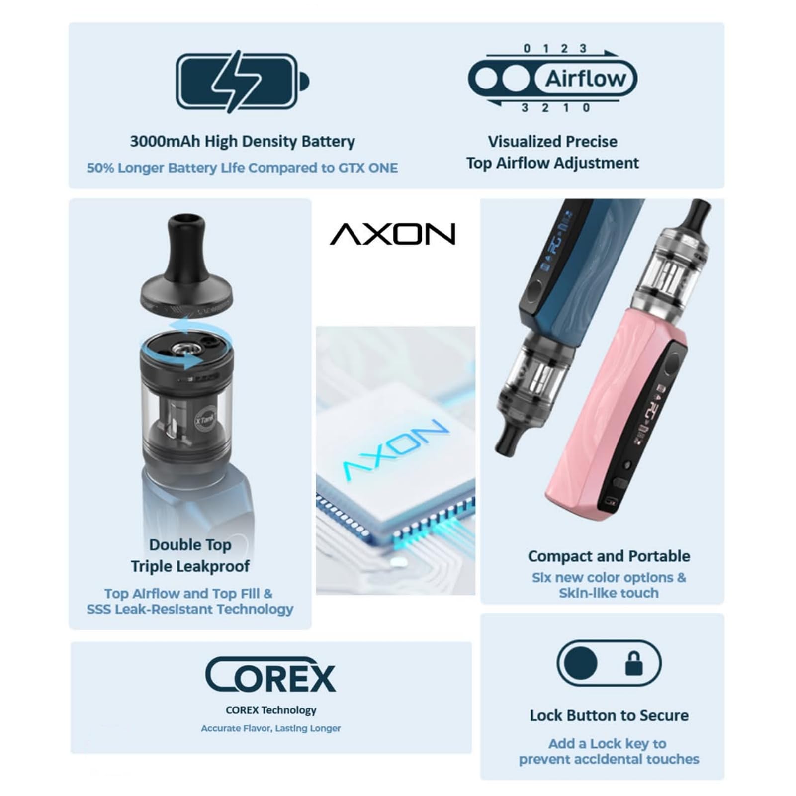 resistenze vaporesso gtx one VooPoo Vinci E80 Pod Vape Kit – Buy Now main image 1