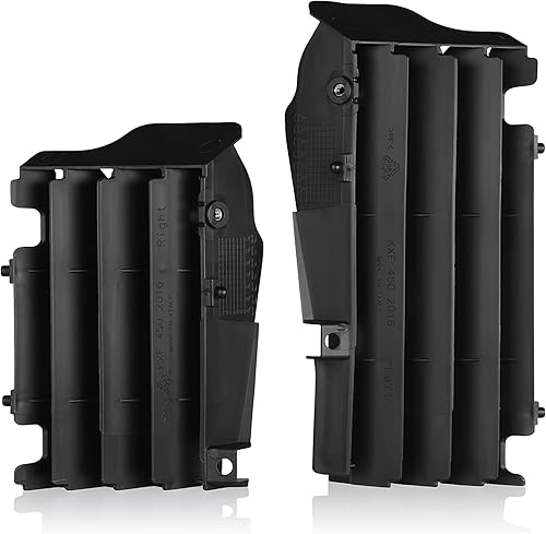 Acerbis 2791430001 - Persianas para radiador, color negro