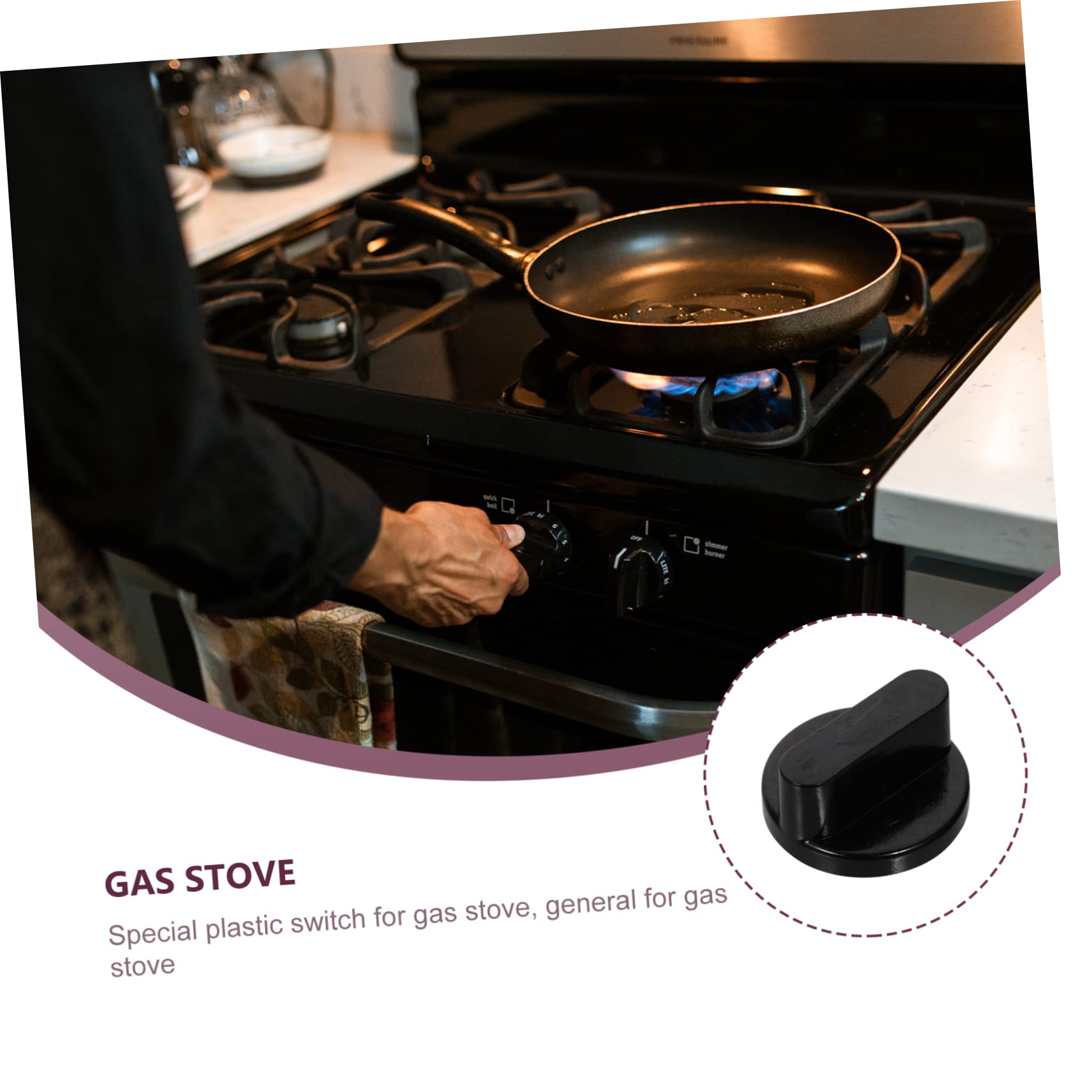 HOMSFOU 3 X Gas-Warmwasserbereiter-Einstellknopf, L Produktbild-Vorschau 4