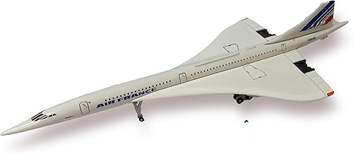Miniatura 4 de Concorde Air France 1200 Modelo de avión fundido a troquel (1200 Francia)