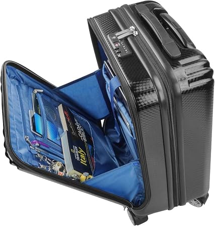 Maleta de Viaje o Negocios Carry On Business 2.0 SQbags. Maleta de Mano de  20 Pulgadas, con Compartimiento para Laptop. Aceptado en la Cabina del  Avión. Candado TSA. Cubierta de Policarbonato. :