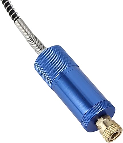 Miniatura 9 de Bomba de alta presión Bomba manual de alta presión Inflador portátil con manómetro para buceo en cilindros de oxígeno