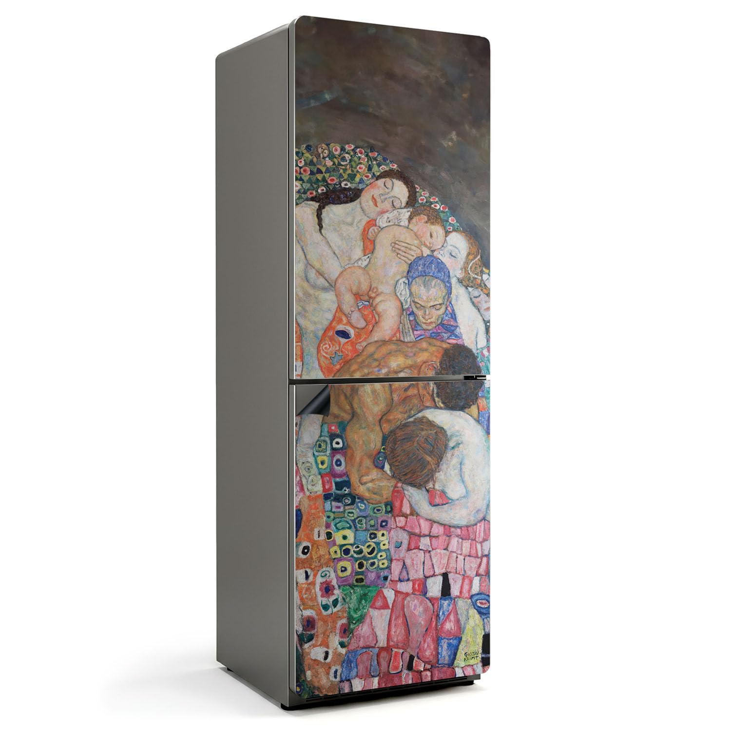 Tapis magnétique cuisine Mort et Vie de Gustav Klimt pour décoration créative