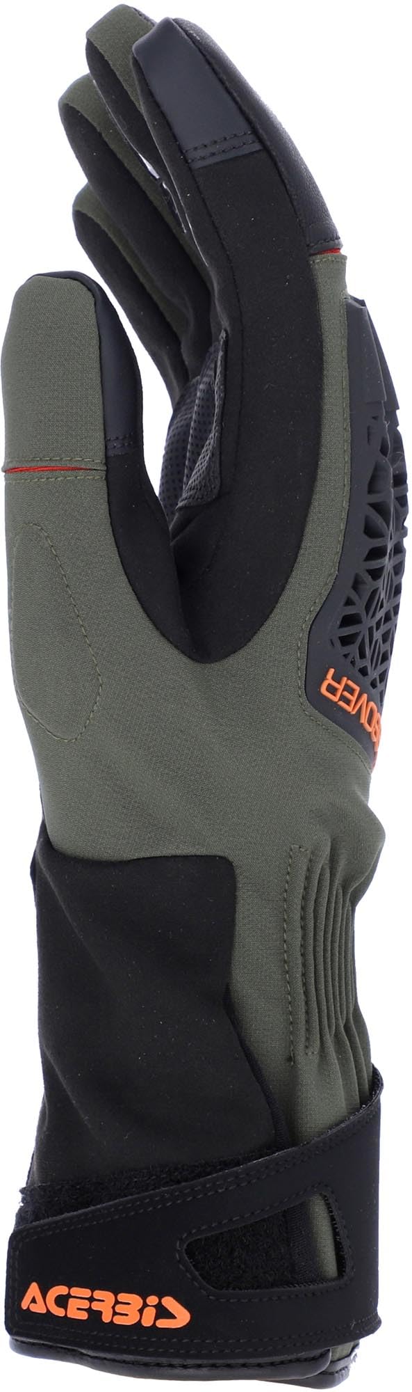 Acerbis Crossover WP wodoodporne damskie rękawice motocyklowe, czarny/zielony, S