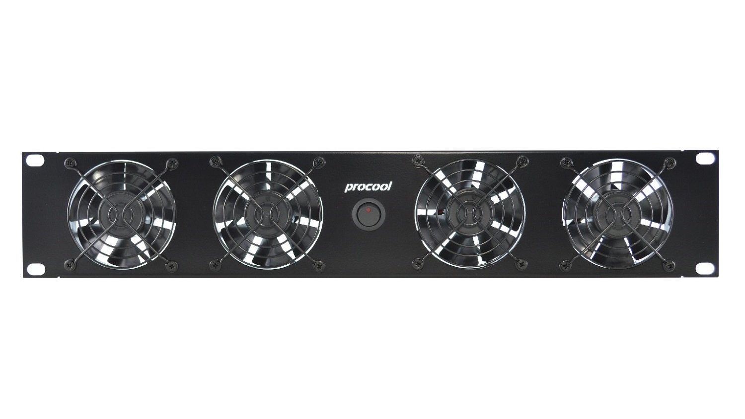 PROCOOL SXT2280-E / 2U Silent Temp Controlled Rack Mount Fan/Airflow ...