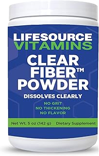 LifeSource Vitamins Clear Fiber- SunFiber- 5oz - 35 Servings