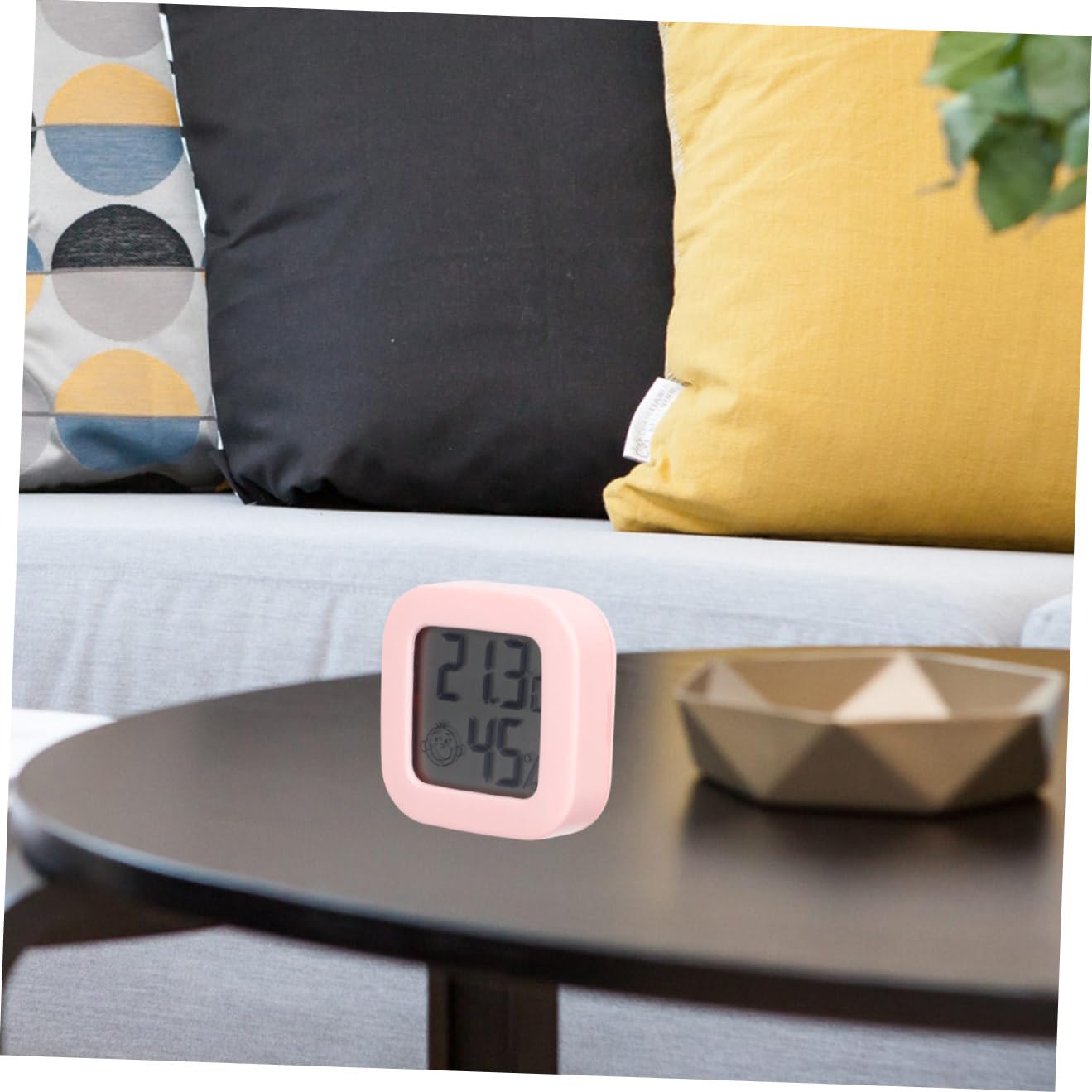 Abaodam 2 Ensembles Thermomètre Hygromètre Numérique Moniteur De Jauge D'humidité Hygromètre Électrique Hygromètre Pour Chambre De Bébé Abdos Couleur Aléatoire 4 Pièces * 2
