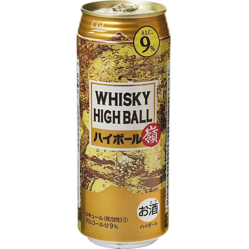 Amazon.co.jp: CGC ハイボール嶺 500ml 500ml : 食品・飲料・お酒
