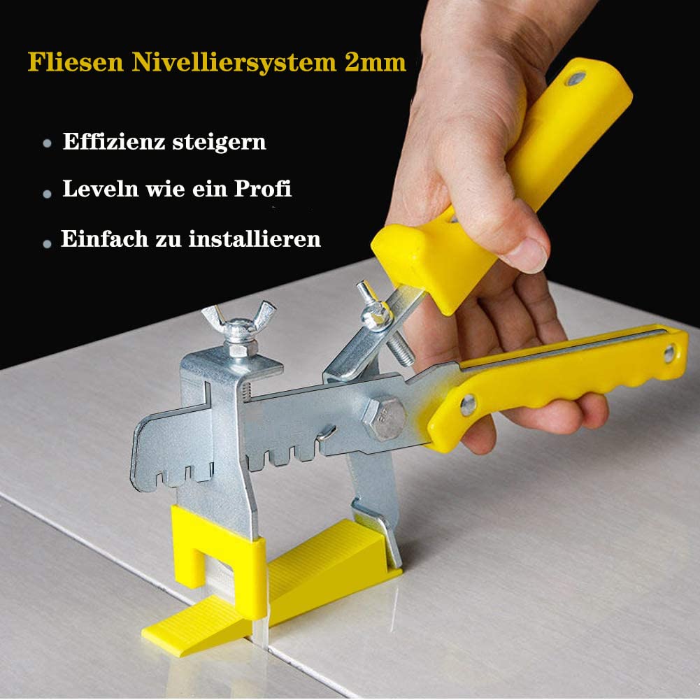 CREPUSCULE®Système De Nivellement De Carrelage Kit De Système De Clips De Nivellement De