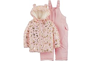Carter's Baby-girls 2-piece Toddler Snowsuit with Ears
