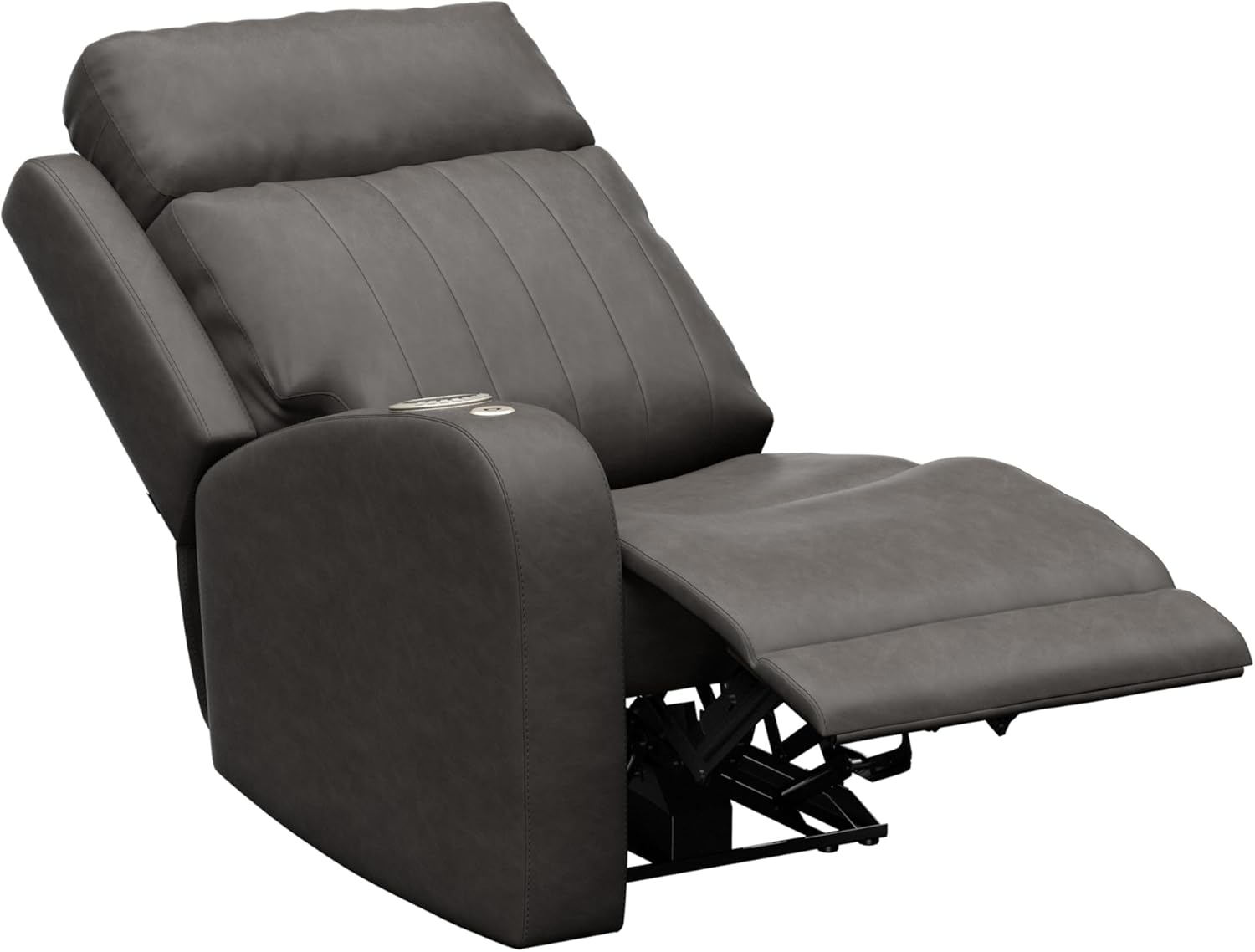 THOMAS PAYNE Signature Seismic Series McCoy RV Theater Seating Right Arm Recliner with Power Adjustable Lumbar, Headrest, Reclining, Heating, Massage, Integrated Cupholder Controls - 2024044200