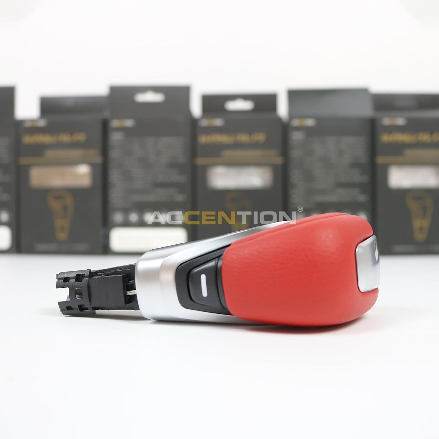 Red Leather Gear Shift Knob for Nissan Altima 2019-2022 Kicks 2017-2022 Sentra Sylphy 2020-2022