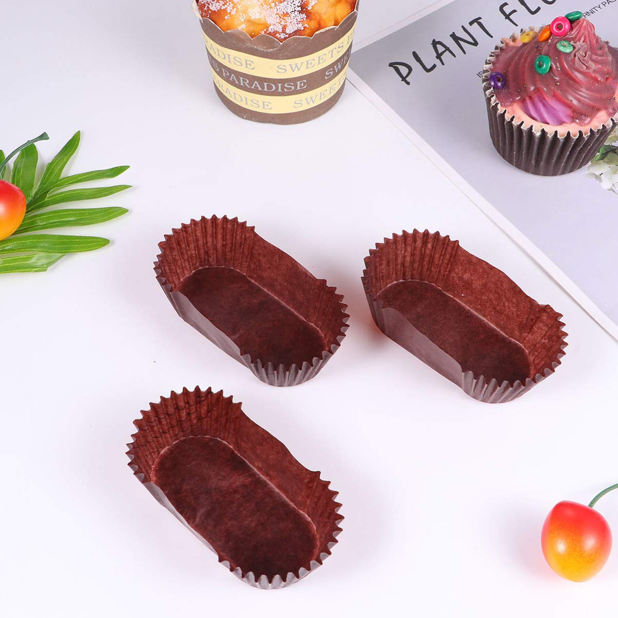 moules à cupcakes de Noël, moules à pâtisserie, 1000 pcs ovale papier gâteaux tasses mini moule à pain jetable ovale gâteau doublure moules à pain anti-graisse cupcake doublures doublures de muffin ta