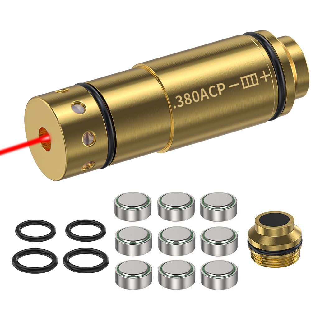 380ACP Laser Cartridge for Dry Fire Training System Durable Accurate Simulation to Improve Shooting Skills for Pistol
