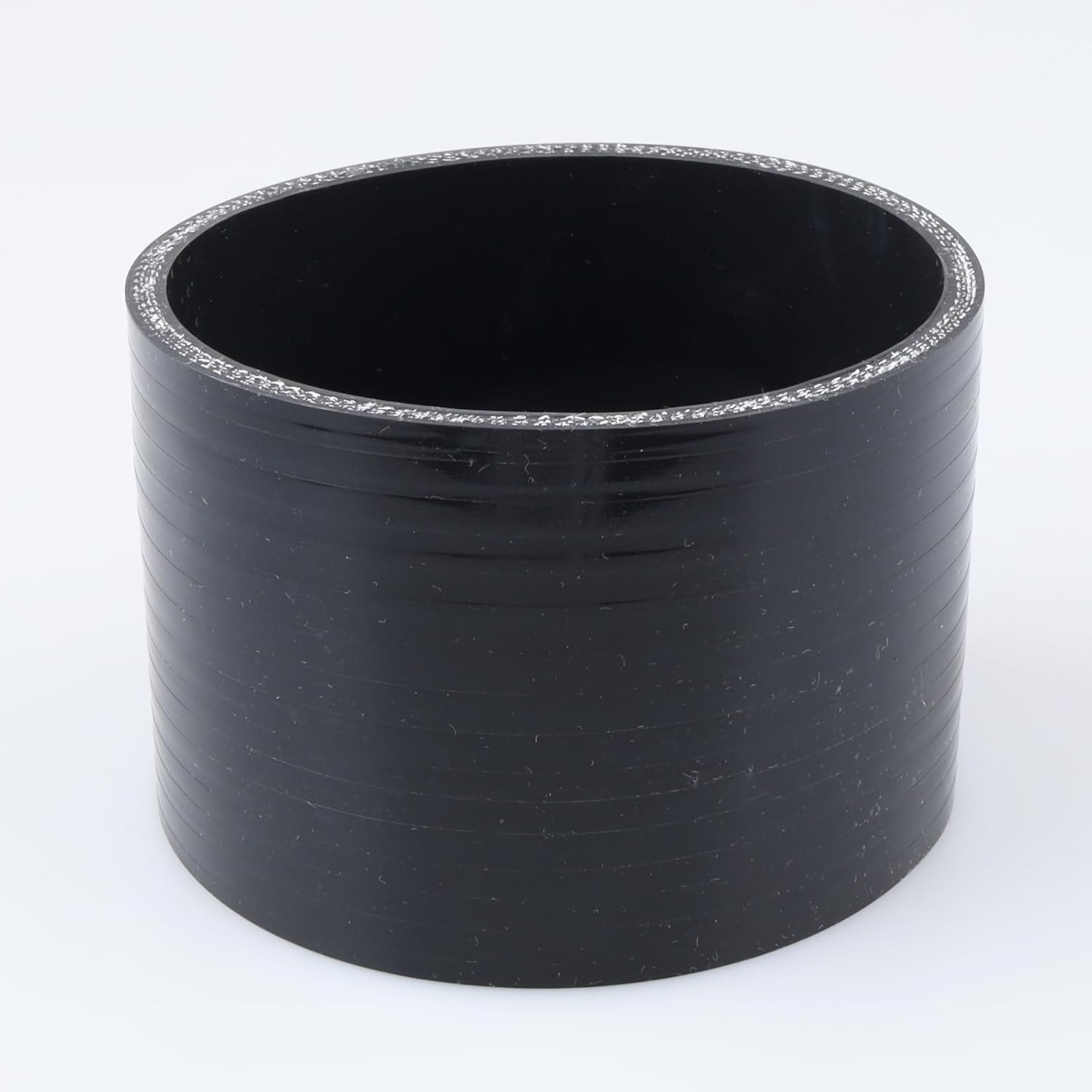 AC PERFORMANCE ID 4" (102mm) Straight Coupler, Length 3" (76mm), 4 Ply Reinforced, Universal Automotive Pure Silicone Hose, Black