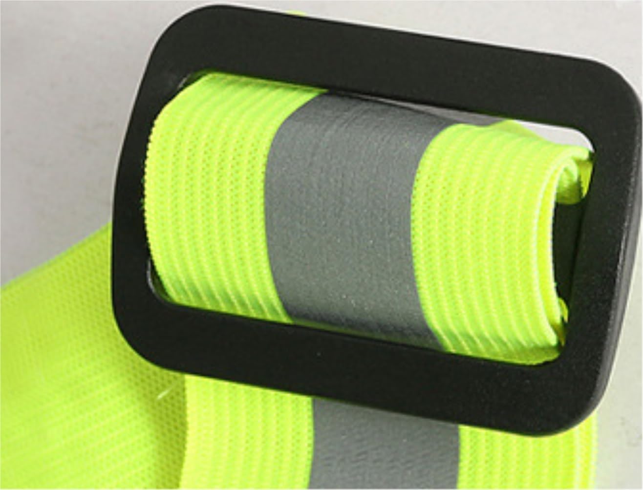 Hi Vis Vests, Running Gear Adjustable High Visibility Vest for Night Riding Reflective Safety Vest