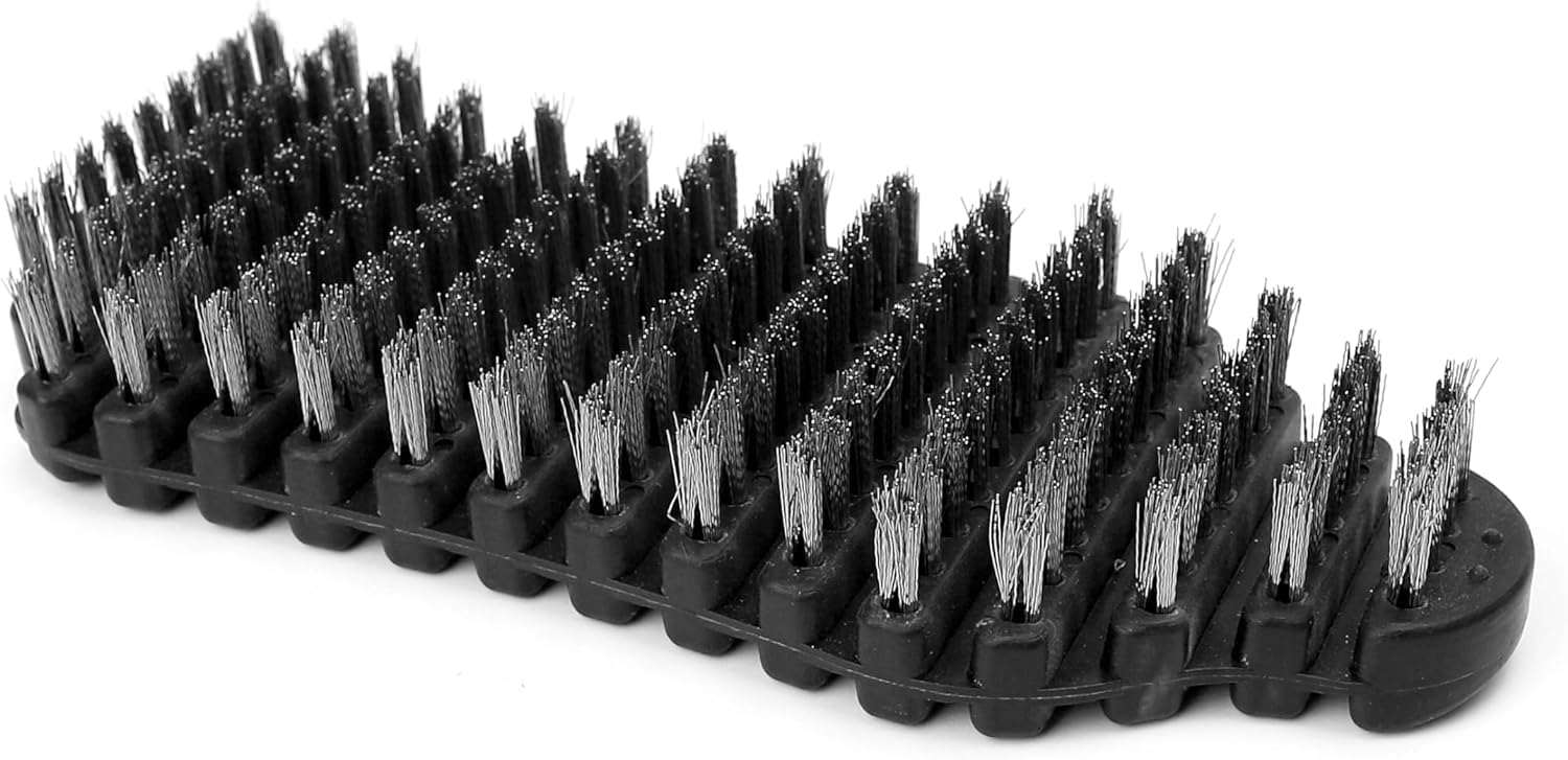 Brass Barbell Brush ** Ideal For Bare Steel & Black Zinc Bars ** By Hybrid Athletics