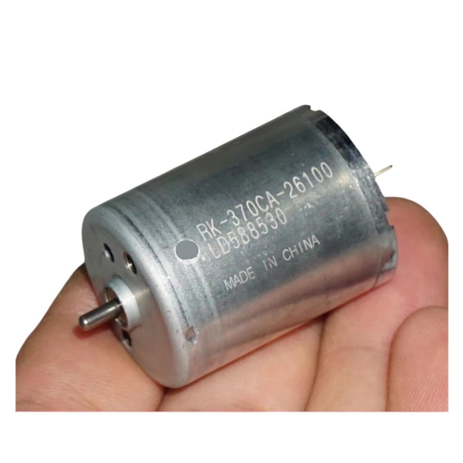 Moteur DC 3V 6V RK-370CA-26100 à balais de carbone court silencieux 10600RPM
