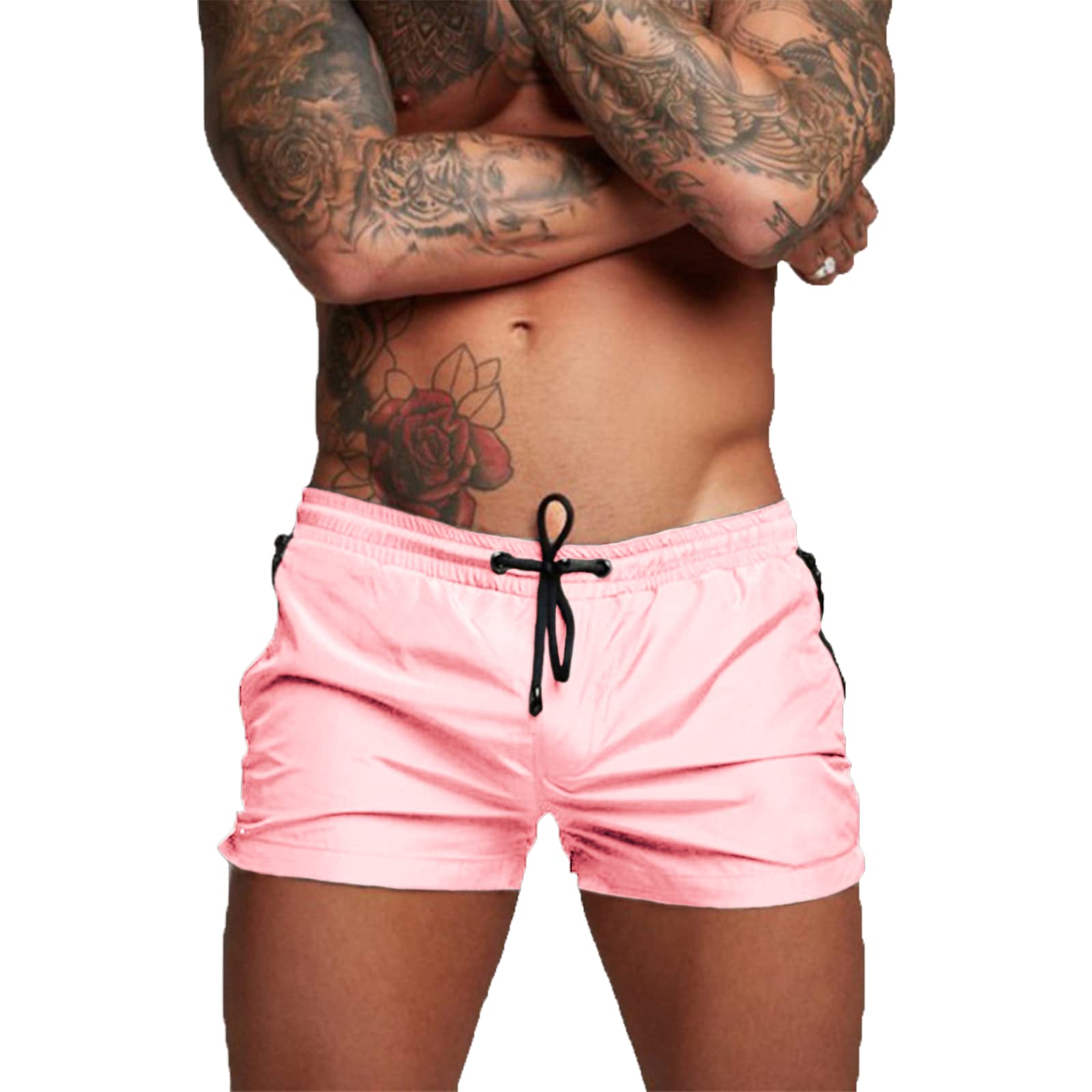 EDOTON Bañador para Hombre, Pantalones Cortos Impermeables Pantalones Cortos de Surf Pantalones de Natación