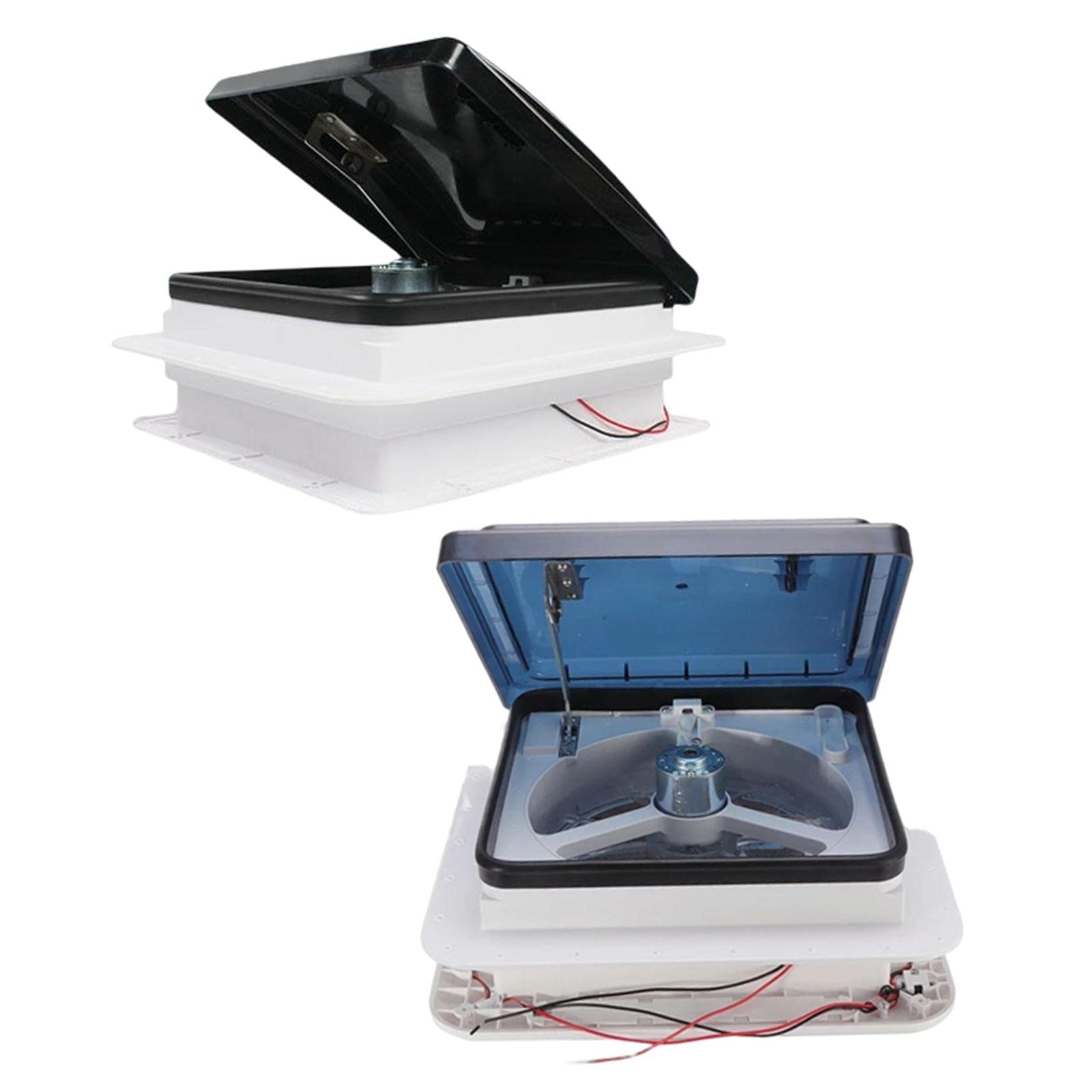 Lyla Air Caravan Roof Vent Fan Less Noise For Rv Camper Trailer Without Led Light