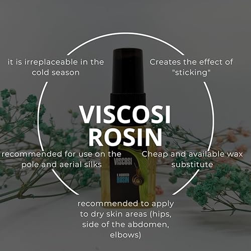 Miniatura 2 de JUEGO DE GRIP DE POTE Ultimate Liquid Chalk 1.4 fl oz y spray de colofonia líquida de 1.0 fl oz. Agarre máximo firme para Pole Dance, sedas aéreas,