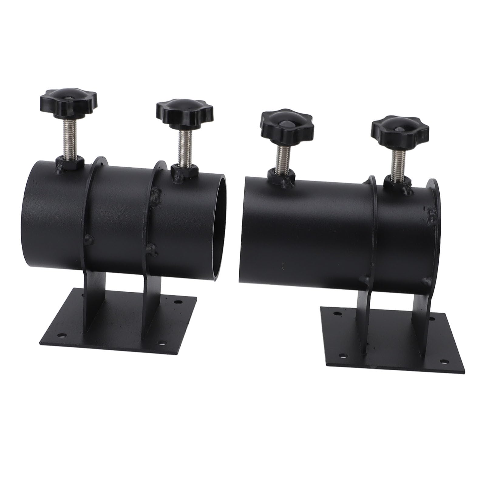 Brrnoo Portaombrello, Portaombrello Morsetto per Ombrellone da Esterno Supporto per Ombrellone in Metallo Supporto per Ombrellone per Carichi Pesanti Morsetto per Staffa per Ombrellone