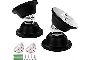 NiHome Concealed Magnetic Door Catch for Secure Holding & Stopping in All Rooms (2PCS)