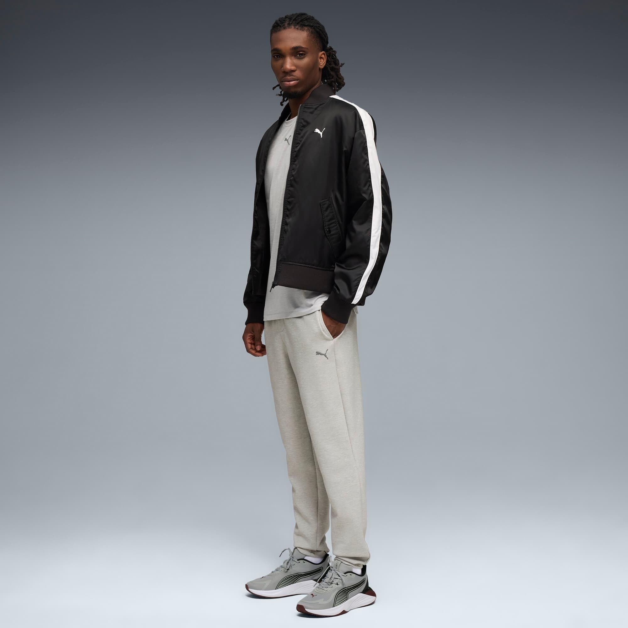 PUMA M Cloudspun Jogger Felpe con Cappuccio Uomo (Pacco da 1)