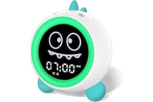 little hippo mella alarm clock for toddler