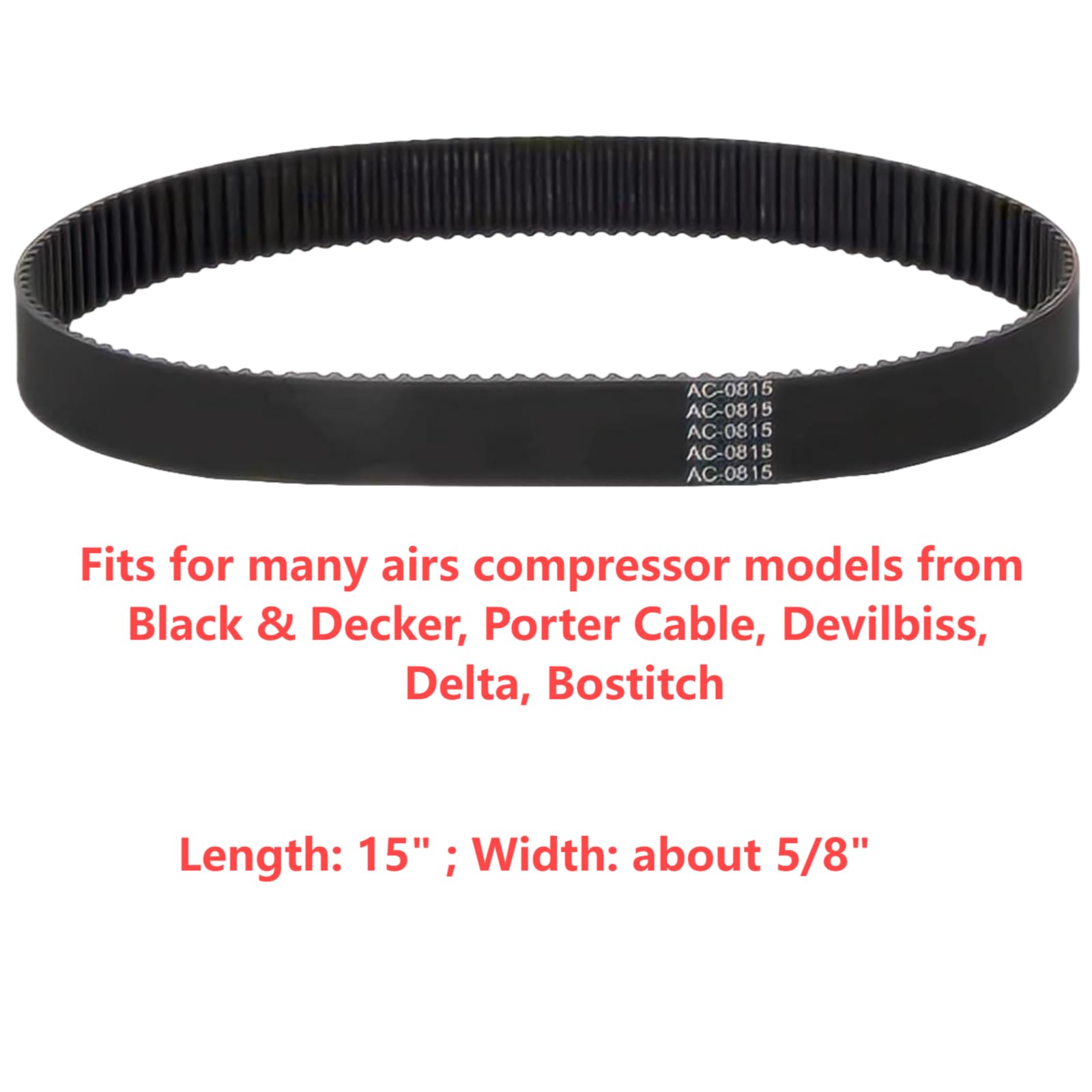 cooooocoBUDDY BELT ブラックNO5 Amazon.com: 3 Pack AC-0815 Torque Belt Replacement for Dewalt