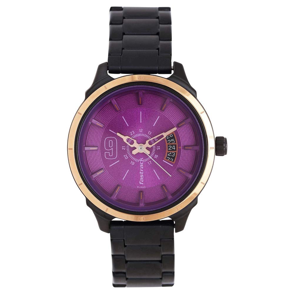 See full amazon price history chart for Fastrack All Nighters Quartz Analog Purple Dial Stainless Steel Strap Watch for Girls-6187KM03 Fastrack All Nighters Quartz Analog Purple Dial Stainless Steel Strap Watch for Girls-6187KM03 (B081H17RKL) Amazon Price History, Amazon Price Tracker