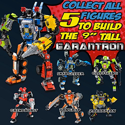 JITTERYGIT Robot STEM Toy Figure | 3 in 1 Fun Creative Set | Construction Building Toys for Boys and Girls Ages 6-14 Years Old | Best Toy Gift for Kids | Free Poster Kit Included