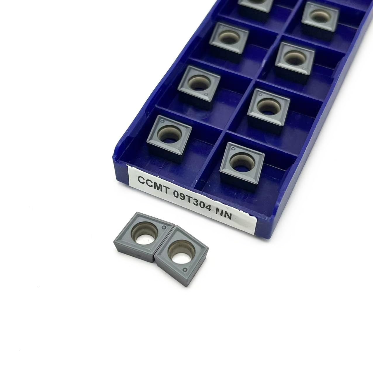 1 pz SCMCN1212H09 SCMCN1616H09 SCMCN2020K09 SCMCN2525M09 indicizzabile Tornio in carburo portautensili con 10 inserti di ricambio CCMT09T304 (SCMCN2525M09) (SCMCN16111) 6H09)