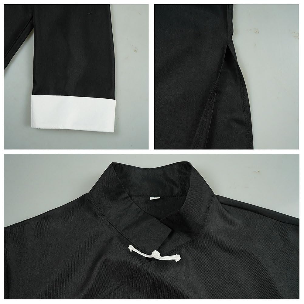 Zhongkaihua YatoKamui Anime-Cosplay-Kostüm, Tang-Anzug, komplettes Set, Kung-Fu-Anzüge, Bühnenauftrittskostüm, Halloween, Verkleidungsset für Herren