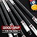 Teekerwan Pool Cue Stick - 58 inch Maple Billiard Pool Stick, 19/20/21 oz 1/2 Maple Pool Cue Stick Kit, 2-Piece Billiard Pool Cue Stick (19 oz)