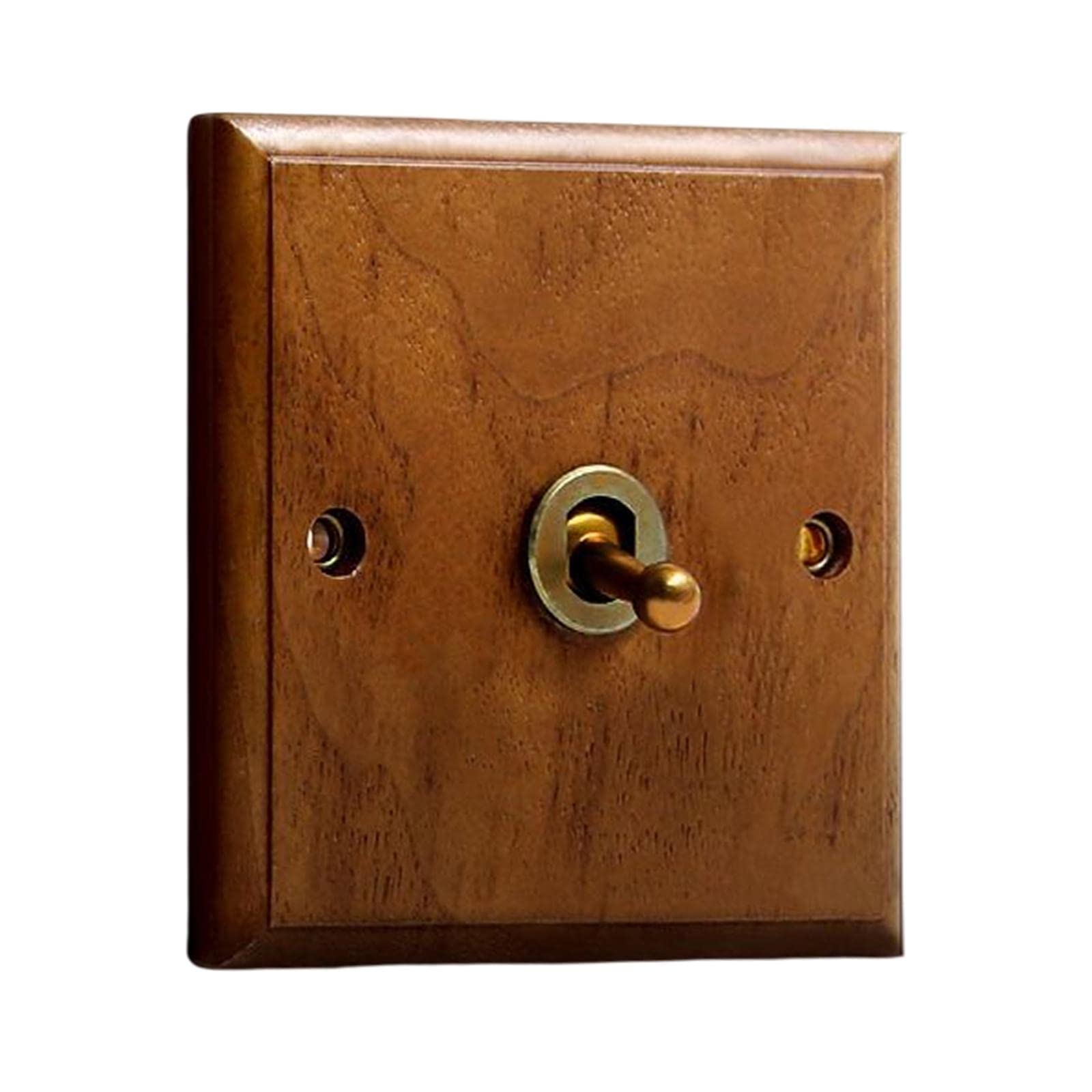 CALANDIS Antique Toggle Switch Panel Walnut for Household Bathroom Bedroom Single Open (B0BHLTKQP9) Amazon Price History, Amazon Price Tracker