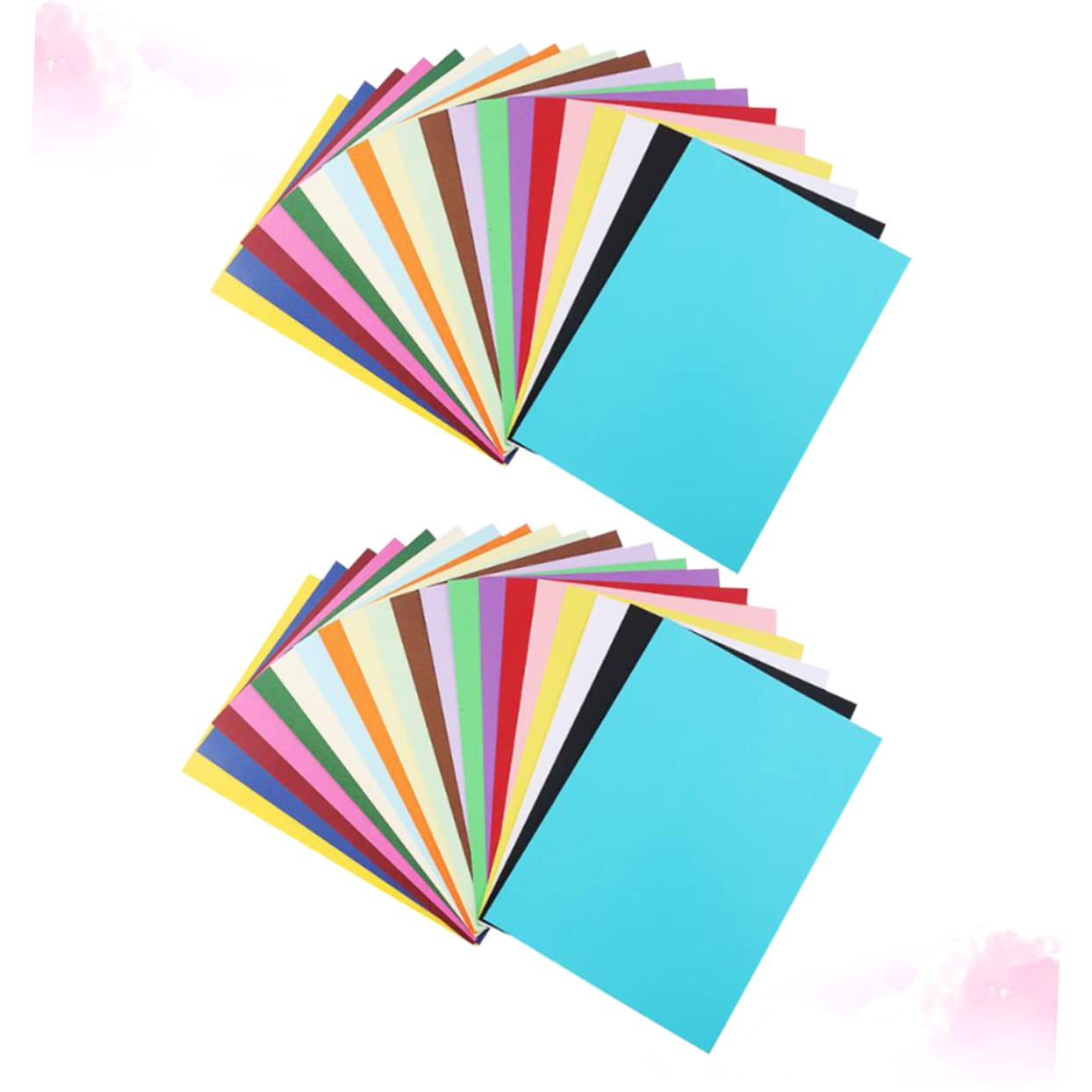 A4 Buntes Papier, Doppelseitiges Zeichenpapier, Schulanfang Party