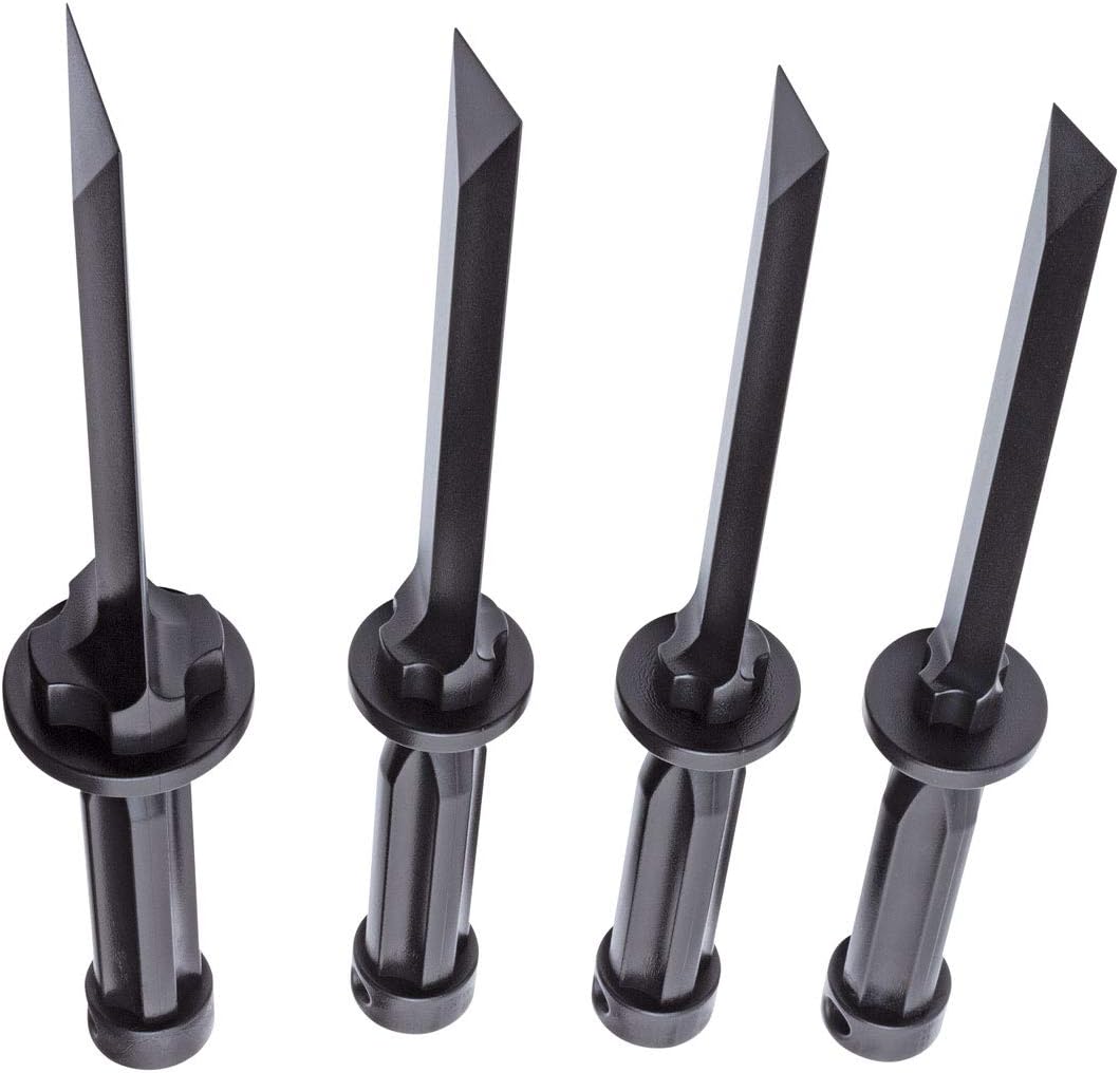 Eastwood 4 Pieces Non-Marring Chisel Scraper Set Trim Badges Gasket Remover Without Damage