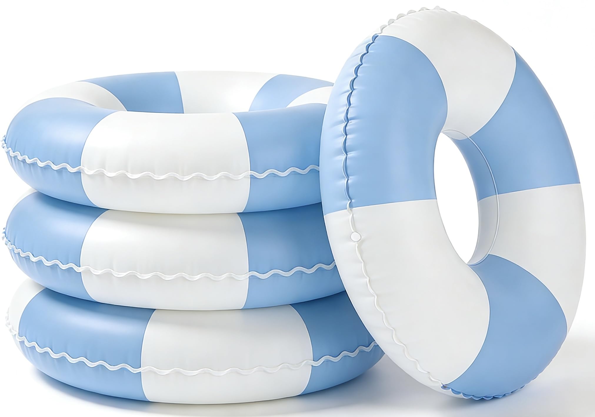 Photo 1 of ONEPTY 4PC Inflatable Pool Floats, 35" Swimming Rings