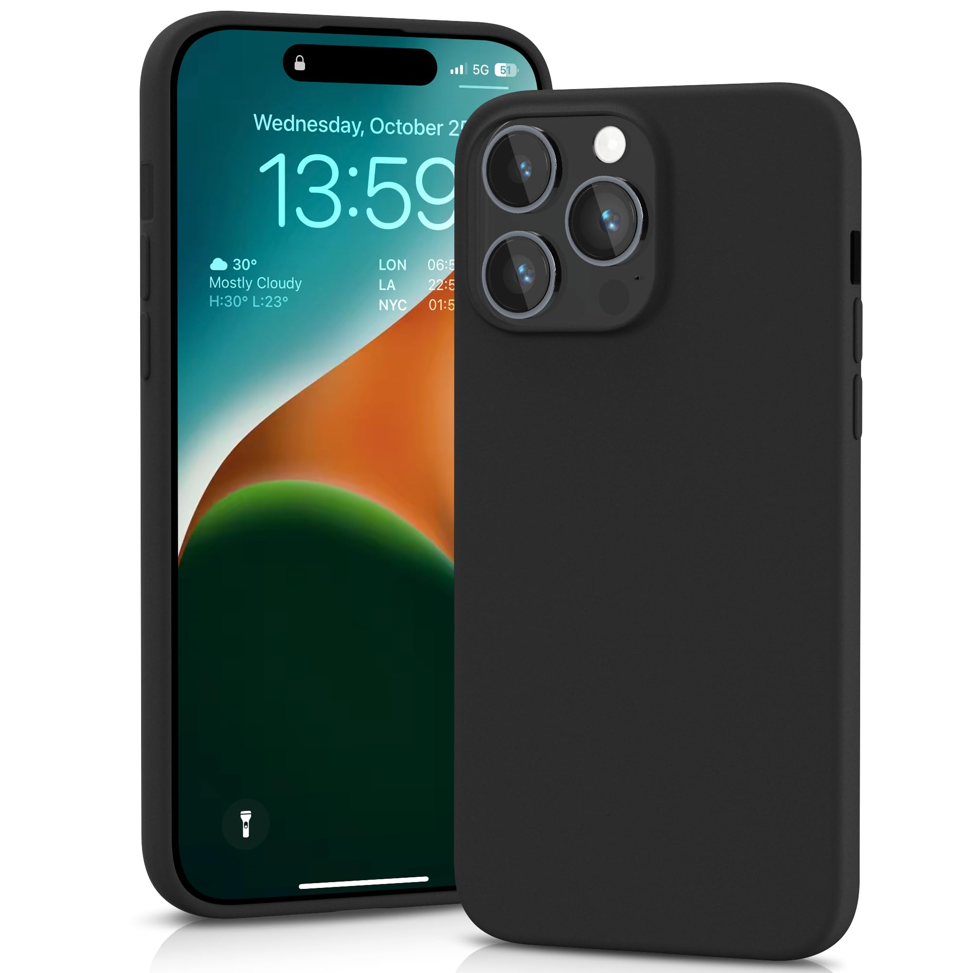 YATWIN Silicone Case for iPhone XR, Soft-Touch, Shockproof, DustProof, Antiskid Full Body Armour Phone Cover for Apple iPhone XR - Dark Green — view 81