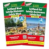 lettland währung  Lettland, Autokarten Set 1:150.000, Top 10 Tips: wegenkaart 1:150 000