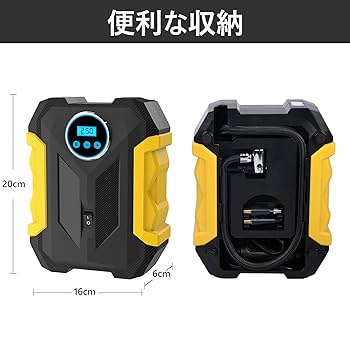 Amazon | CARSUN コンプレッサー 電動エアコンプレッサー 空気