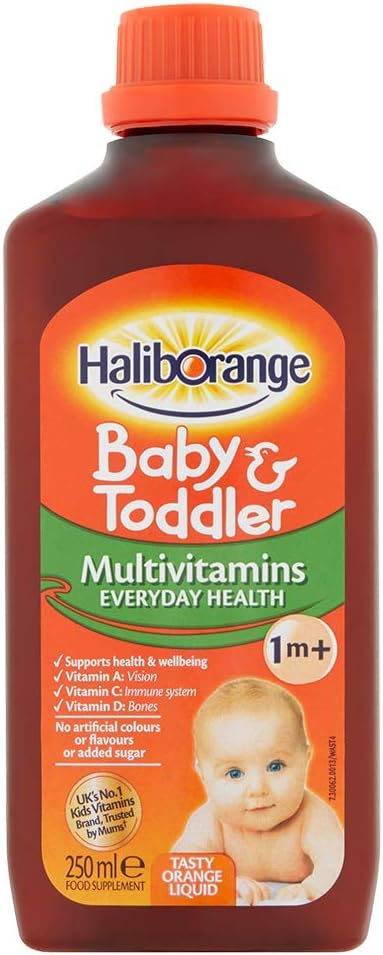 Haliborange All Natural Orange Flavour Multivitamni Liquid